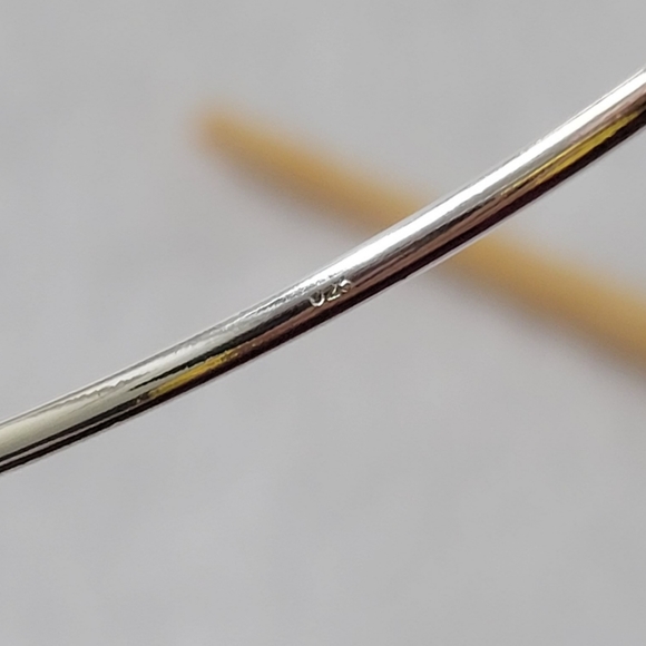 2.25" Sterling Silver Hoops - Picture 8 of 9